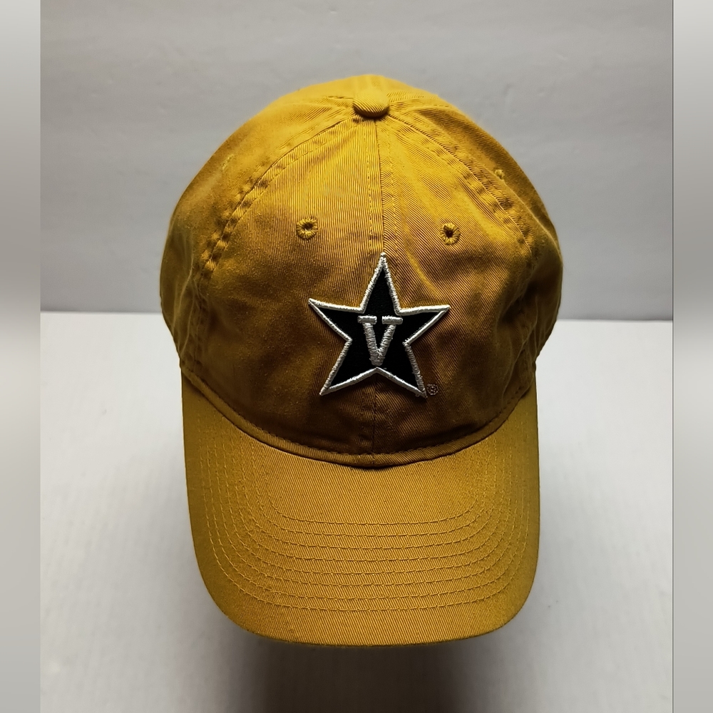 Legacy V Trucker Hat Cap Men's One Size Adjustable Denim Mustard